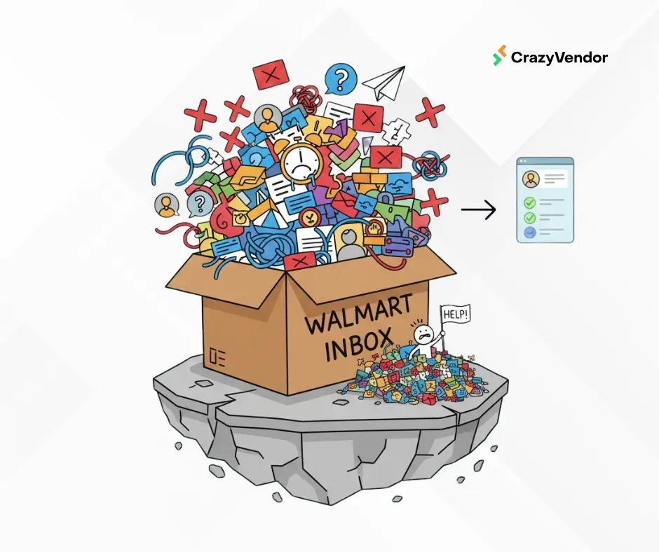 illustration of having a standard inbox looks like a death trap and is overloaded and messy.