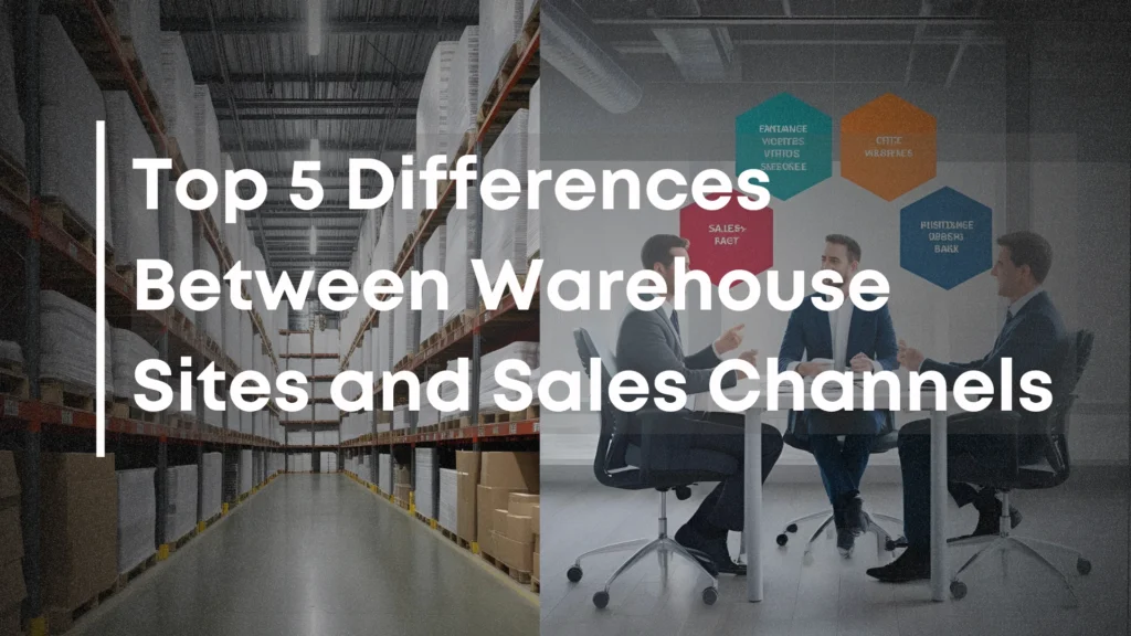 Top 5 Differences Between Warehouse Sites and Sales Channels