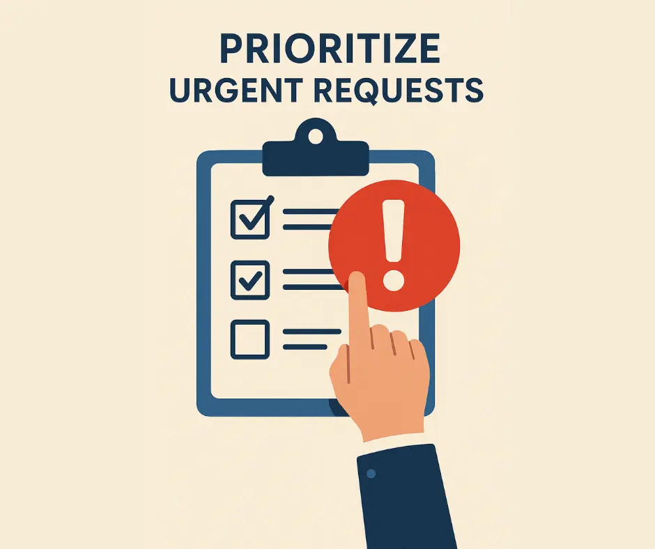 Tagging Tips to Solve Customer Issues, Tip 1 – Prioritize Urgent Requests