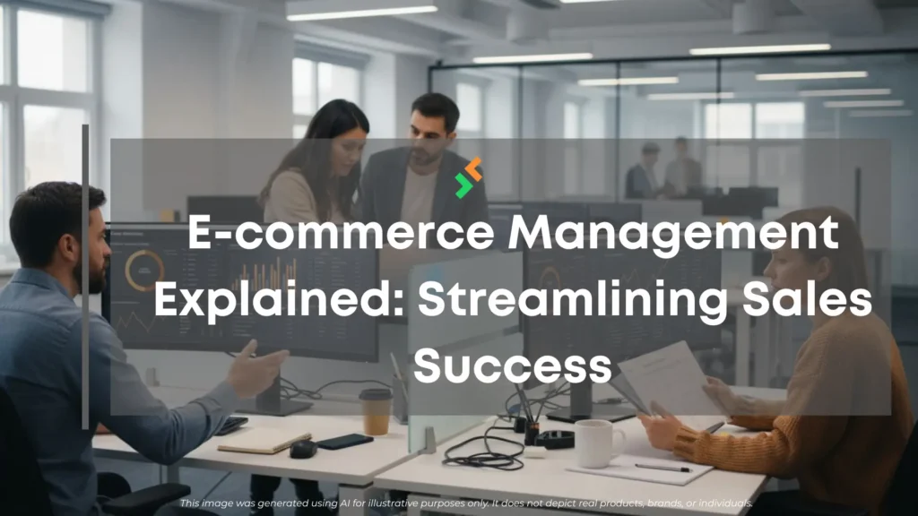 Comprehensive guide to ecommerce management—core principles, types, key processes, automation, risks, and compliance for Walmart and Amazon sellers